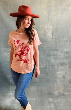 
                  
                    King of Hearts Tee
                  
                