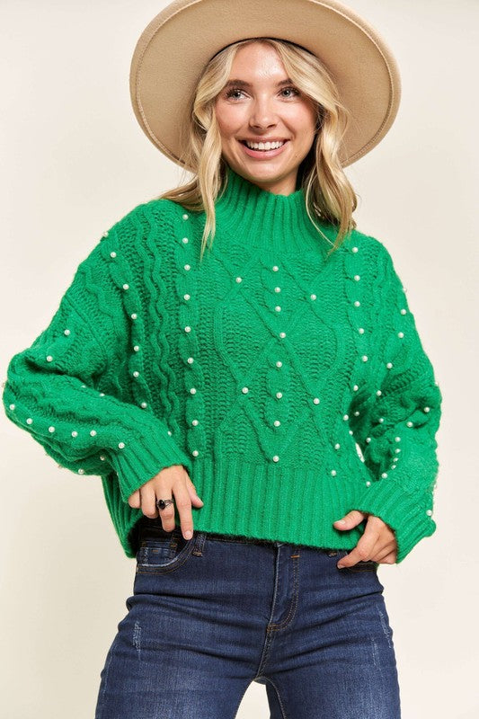 
                  
                    Pearl Sweater ((green))
                  
                