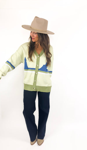 
                  
                    Evergreen Cardigan
                  
                