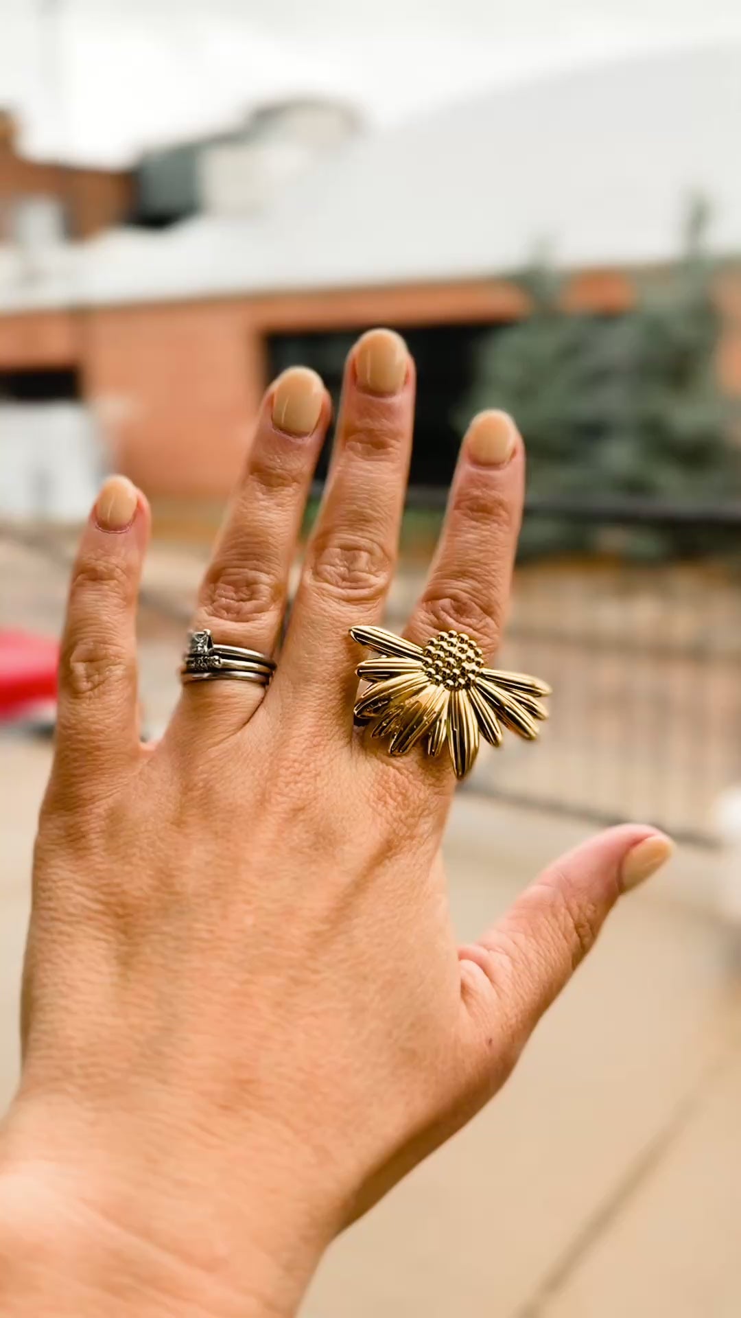 Daisy Ring // Bandana Slide