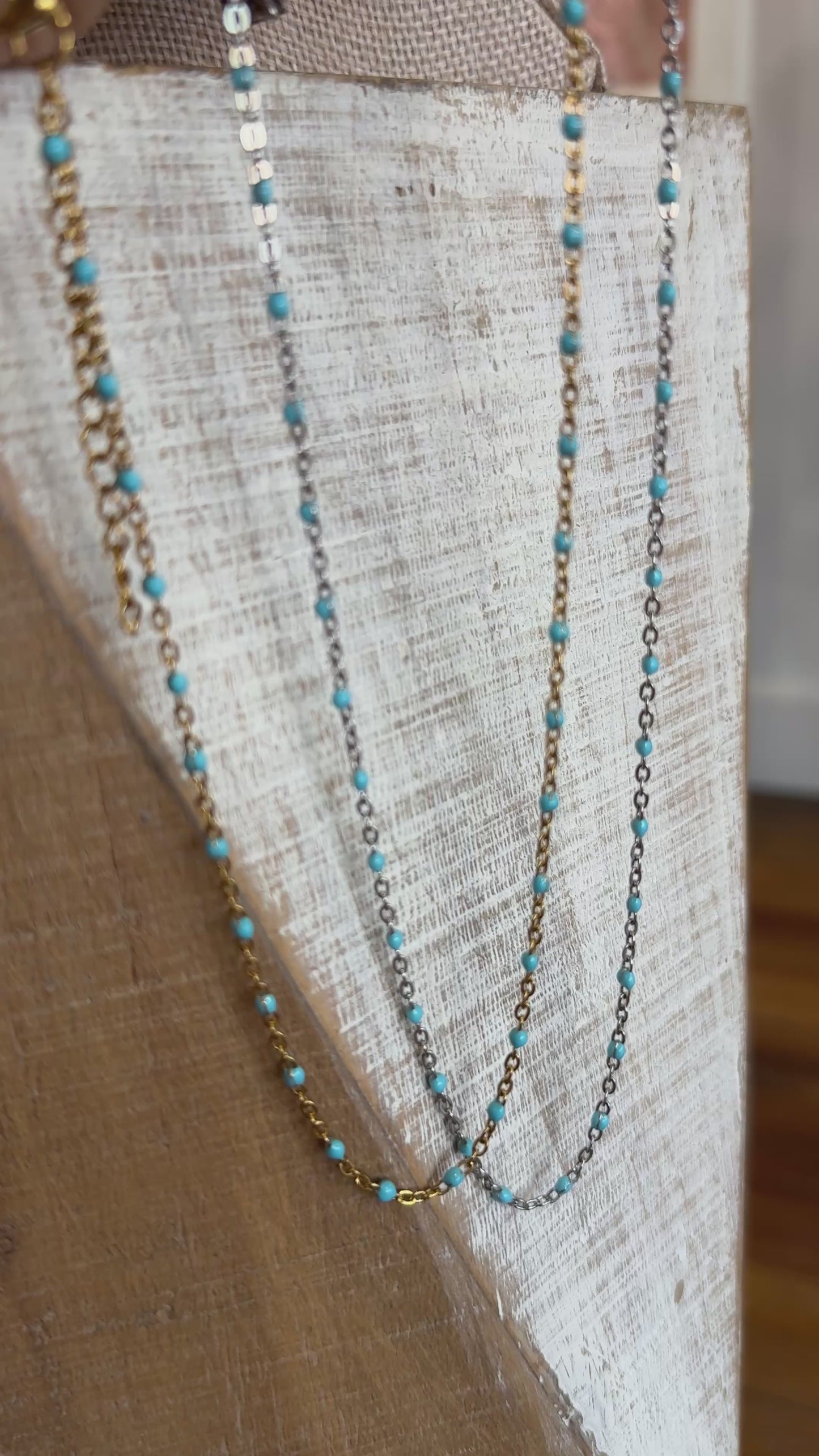 Turquoise Layering Necklace