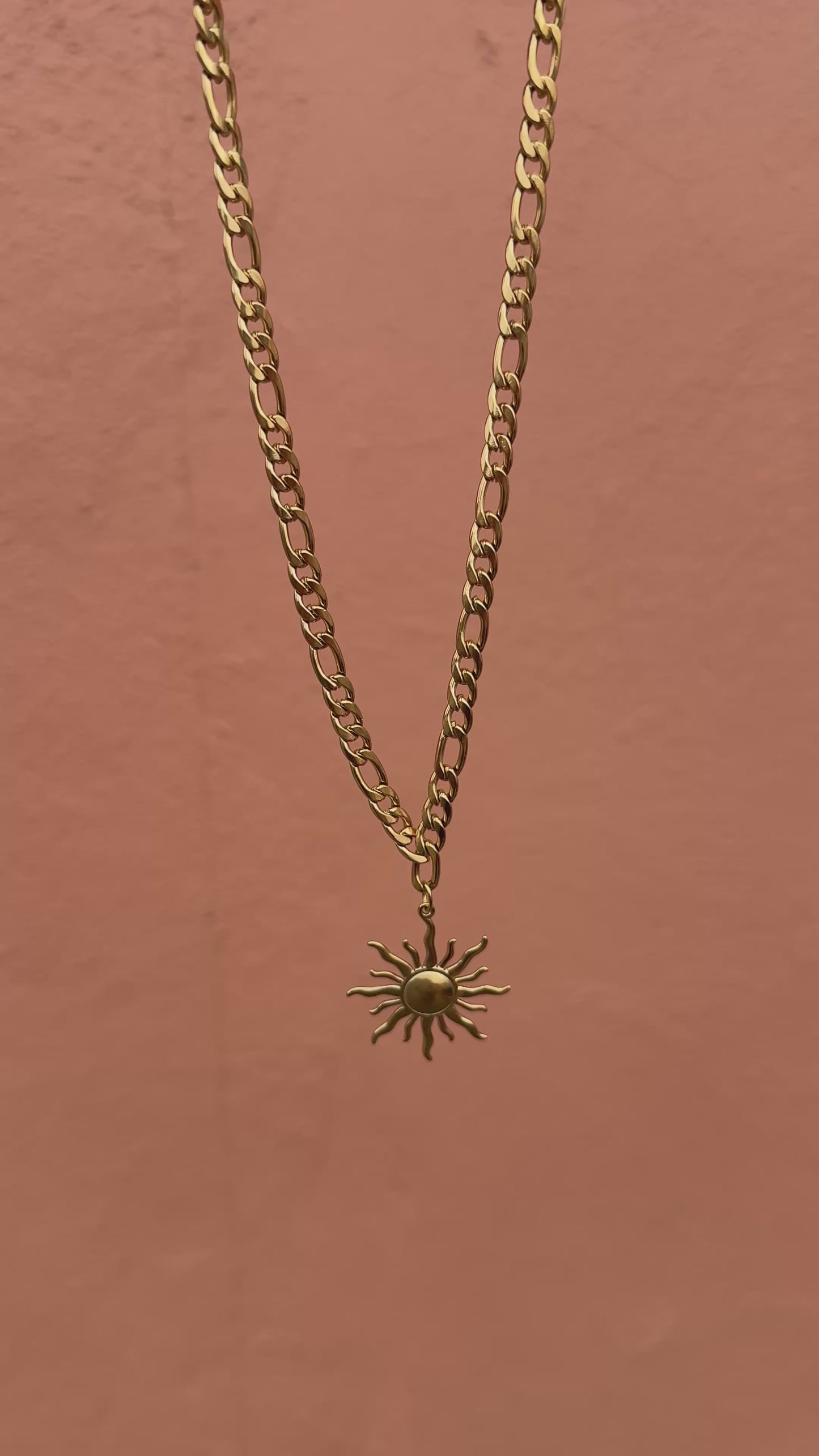 Golden Sun Necklace
