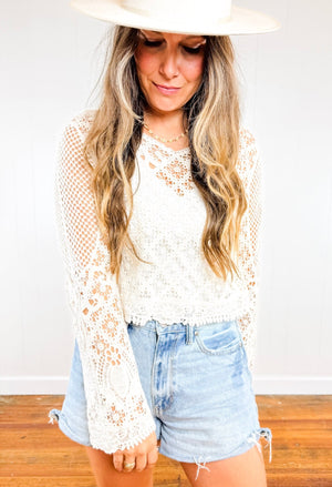 
                  
                    Bonnie Crochet Summer Sweater
                  
                