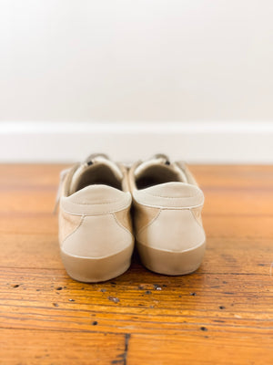 
                  
                    Beige Gold Star Sneaker
                  
                