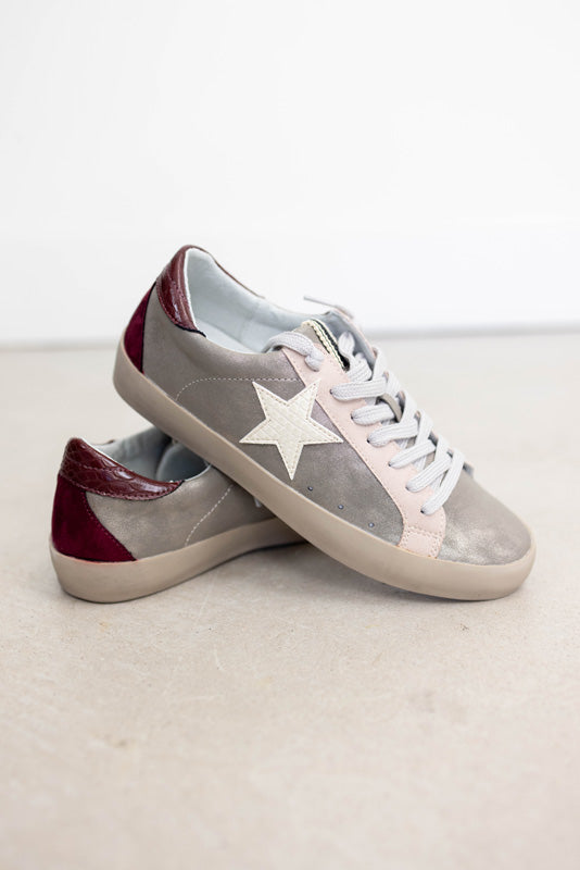 Pewter Star Sneakers Pewter Star Sneakers