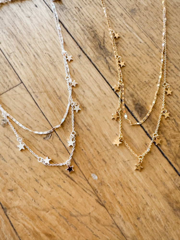 
                  
                    Star Layering Necklace (Gold or Silver)
                  
                