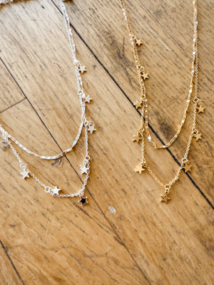 
                  
                    Star Layering Necklace (Gold or Silver)
                  
                