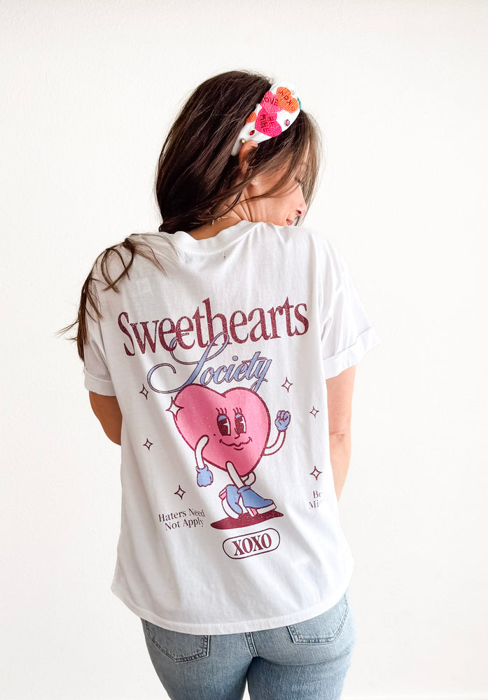 
                  
                    Sweethearts Society Tee
                  
                