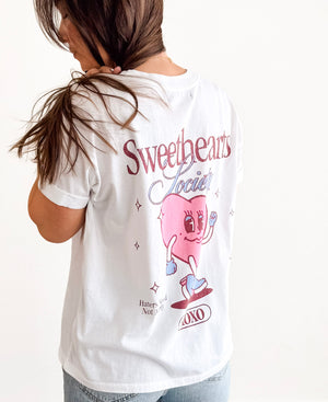 
                  
                    Sweethearts Society Tee
                  
                