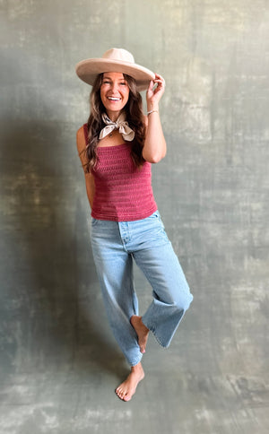 
                  
                    Emily Cami (Brick)
                  
                