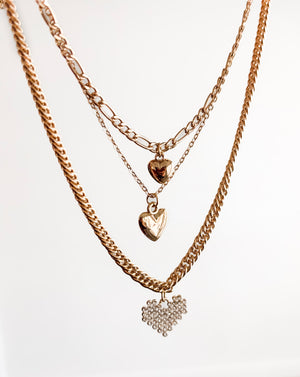 
                  
                    Heart Trio Necklace
                  
                