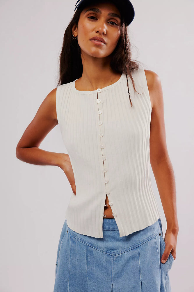 
                  
                    Tilly Vest (White)
                  
                