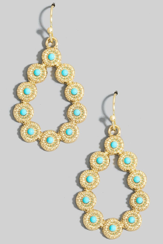 
                  
                    Turquoise Teardrop Earrings
                  
                