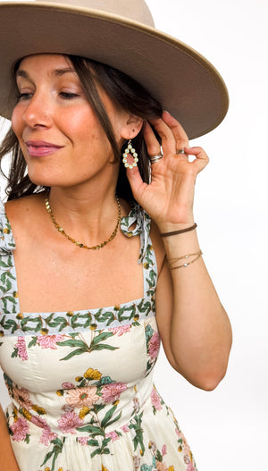 
                  
                    Turquoise Teardrop Earrings
                  
                