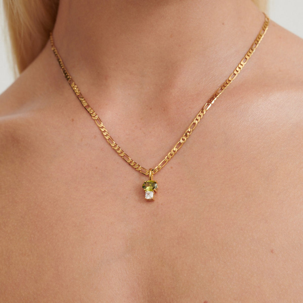 
                  
                    Drop Stone Necklace
                  
                