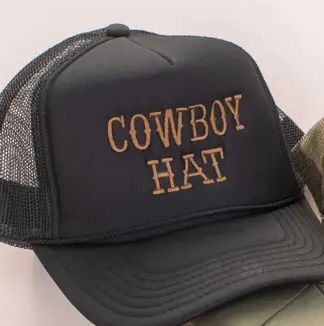 
                  
                    Cowboy Trucker Hat
                  
                