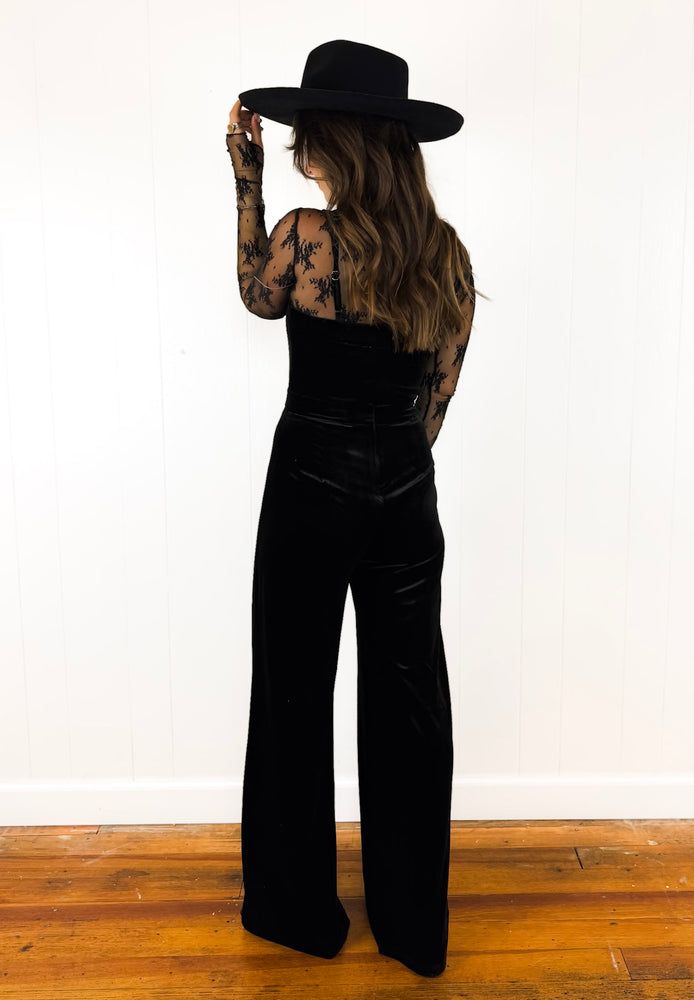 
                  
                    Silent Night Velvet Jumpsuit
                  
                