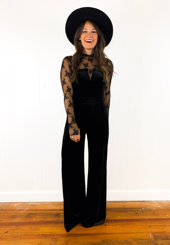 
                  
                    Silent Night Velvet Jumpsuit
                  
                