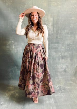 
                  
                    Fall Floral Skirt
                  
                