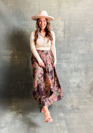 
                  
                    Fall Floral Skirt
                  
                