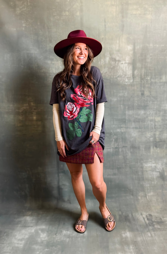 
                  
                    Tweed Mini Skirt
                  
                