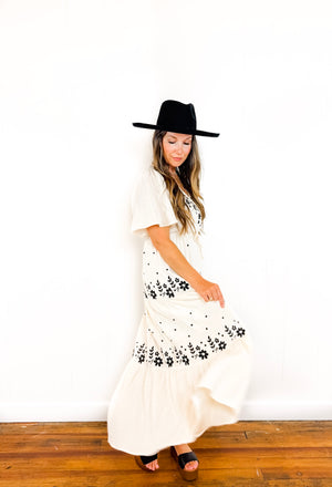 
                  
                    Midnight Daisy Maxi
                  
                