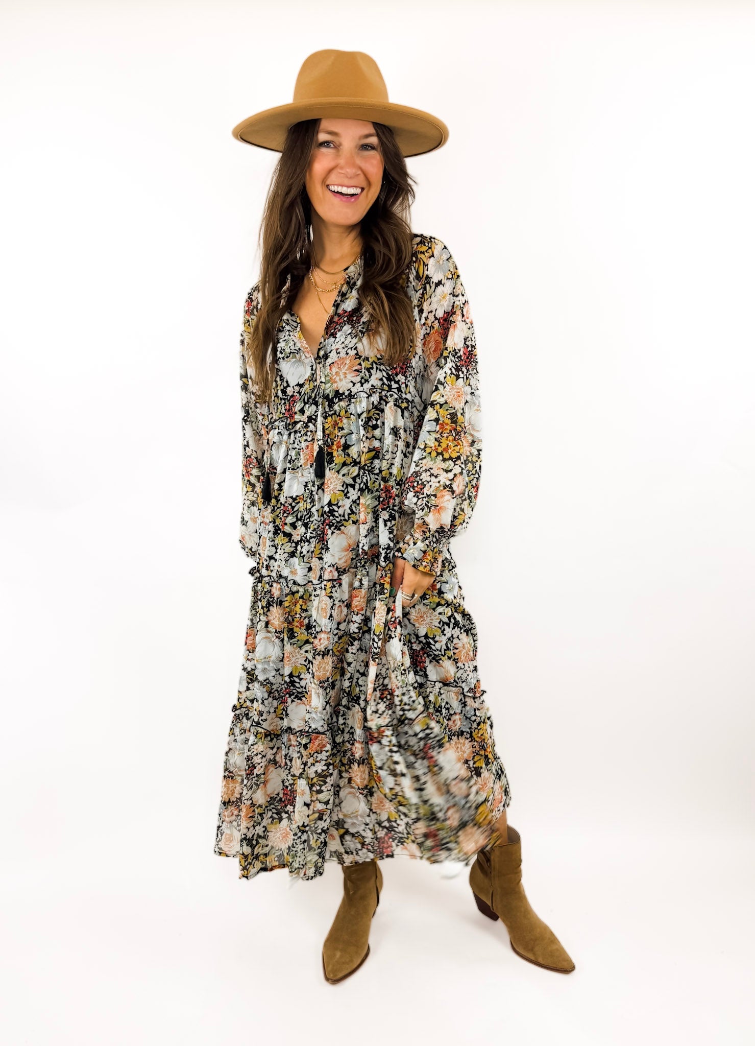 Winter Floral Maxi – Flower Wild
