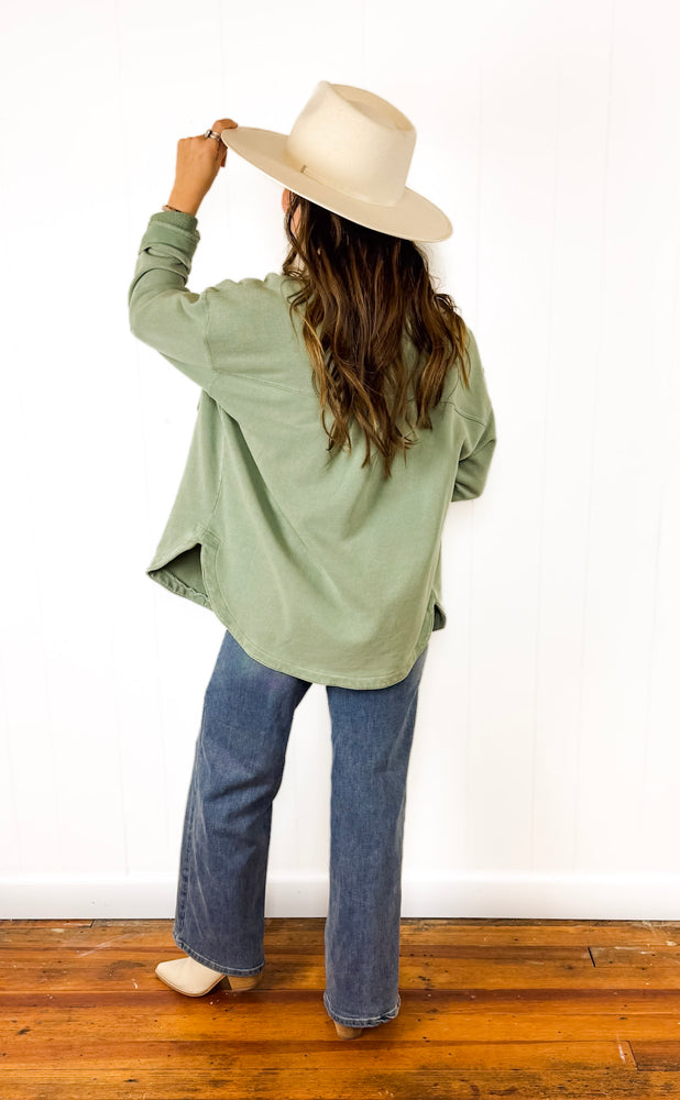 
                  
                    All Day Knit Jacket ((Avocado))
                  
                