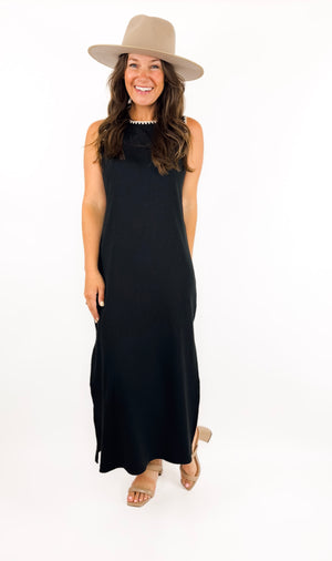 
                  
                    Delamer Midi Dress - Black
                  
                