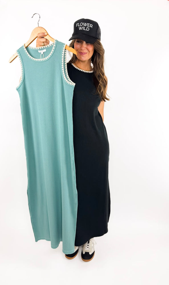 
                  
                    Delamer Midi Dress - Black
                  
                