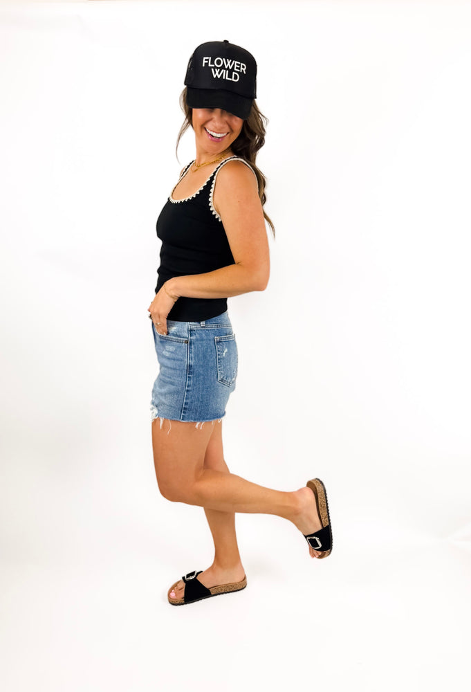 
                  
                    Jaidynn Tank - Black
                  
                