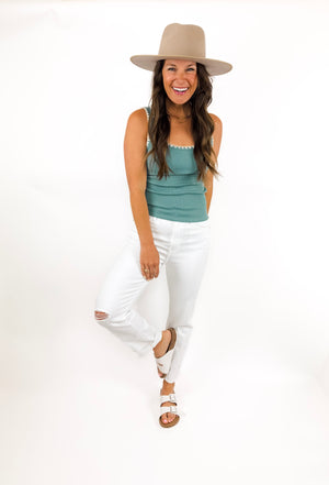 
                  
                    Jaidynn Tank - Teal
                  
                
